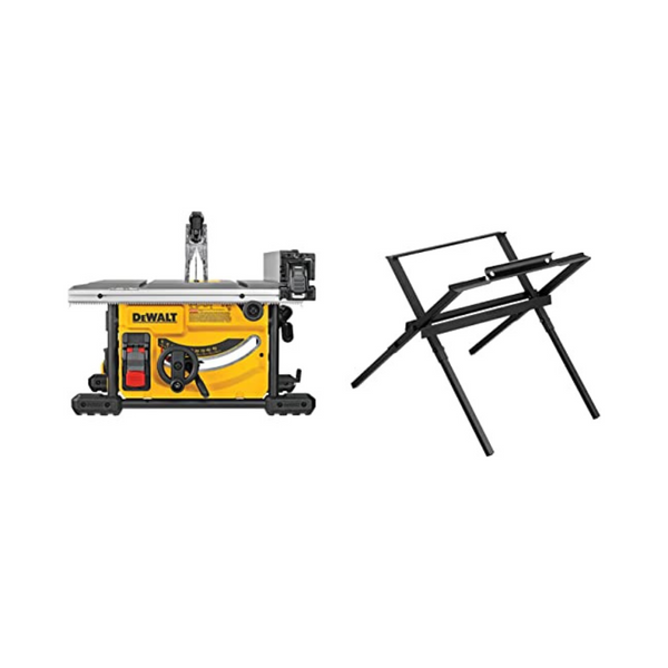 DeWALT 8-1/4" Compact Jobsite 15-Amp Table Saw w/ Stand