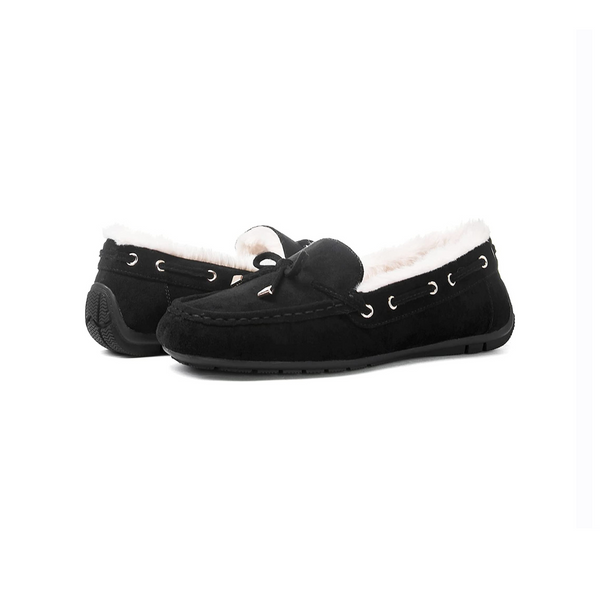 Zapatillas con forro de piel sintética para interiores y exteriores de invierno Globalwin (7 colores)