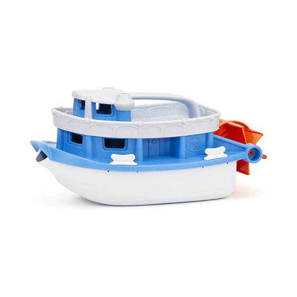 Green Toys Paddle Boat Floating Pouring Vehicle
