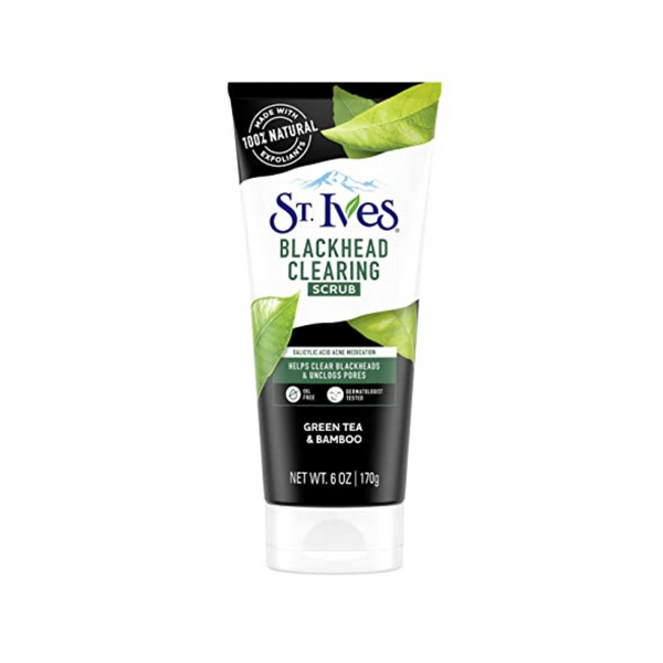 Exfoliante facial aclarador de puntos negros St. Ives