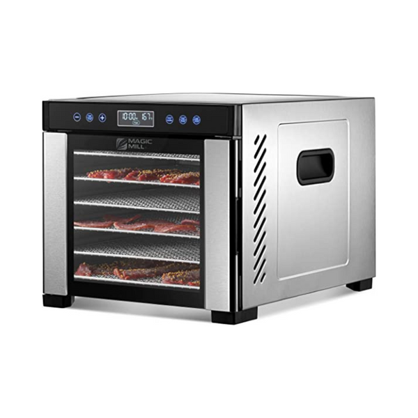 Magic Mill Food Dehydrator Machine 7 Stainless Steel Trays