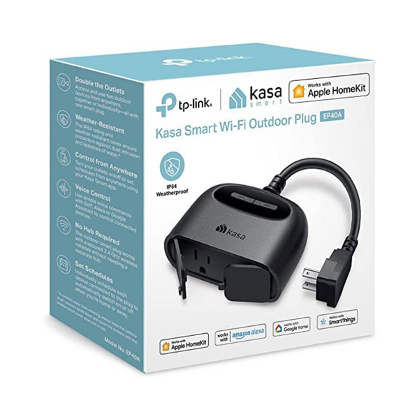 Kasa Apple HomeKit Outdoor Smart Plug