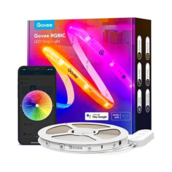 32.8' Govee Smart RGBIC WiFi LED Strip Lights