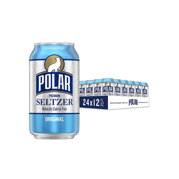 24 latas de agua polar Seltzer