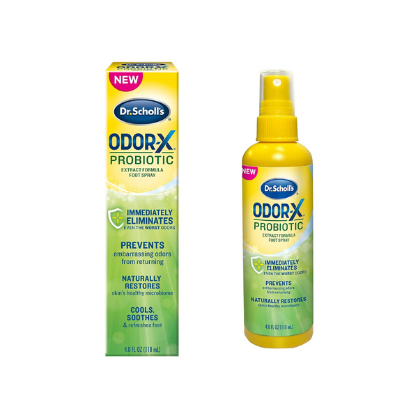 Dr. Scholl’s Probiotic Foot Spray Shoe Deoderizer 4oz Bottle