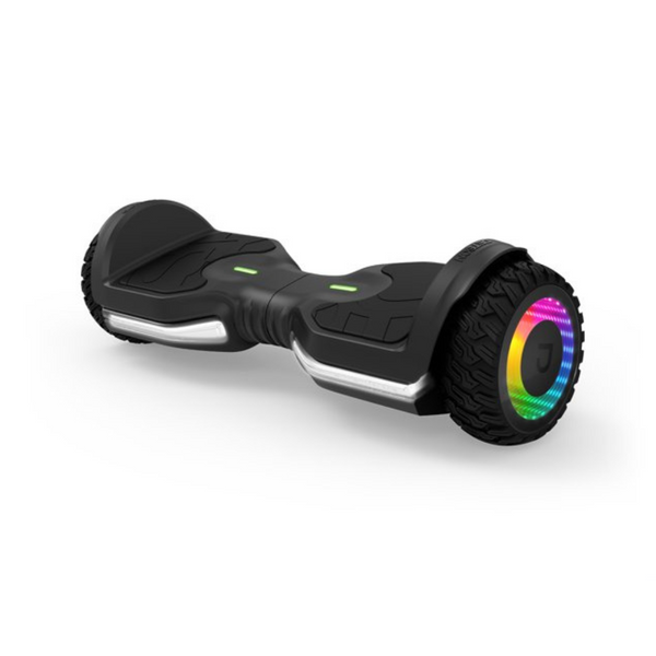 Hoverboard con neumáticos todo terreno y altavoces Bluetooth