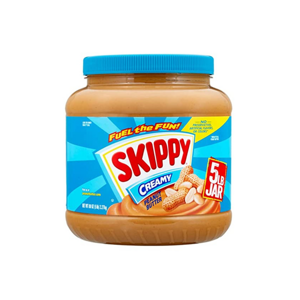 Mantequilla de maní cremosa SKIPPY, 5 libras