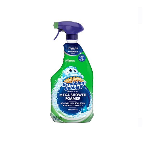 Spray desinfectante Scrubbing Bubbles Mega Shower Foamer