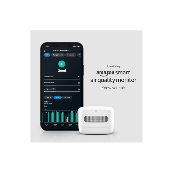 Monitor inteligente de calidad del aire de Amazon