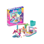 MEGA Barbie Color Reveal Dolphin Exploration Toy Building Set