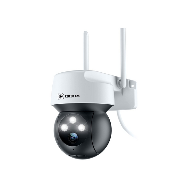 Outdoor Security Camera, Motion Detection with Spotlight, 2-Way Audio