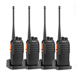 4 Long Range Two Way Radios with Earpieces
