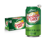 12 Cans of Canada Dry Ginger Ale Soda