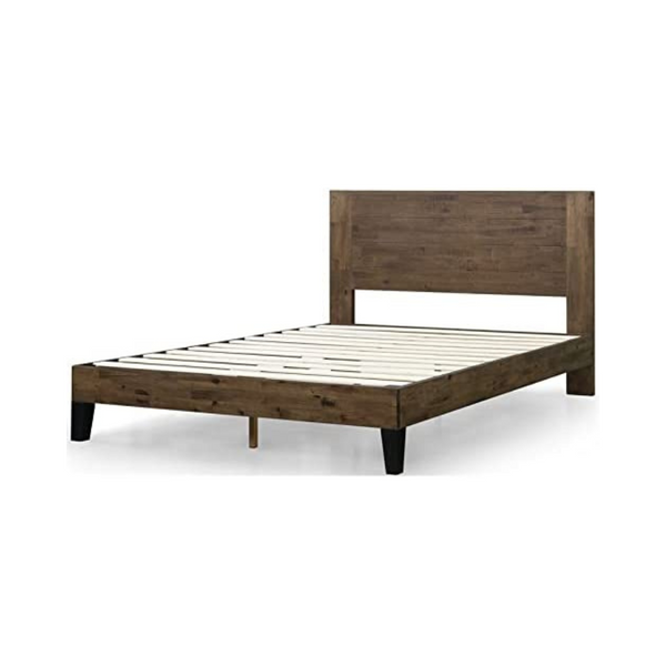 Estructura de cama con plataforma y cabecero de madera Tonja de ZINUS