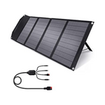 ROCKPALS Upgraded 100W Foldable Solar Panel with Kickstand