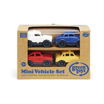 Green Toys Mini Vehicle, 4-Pack