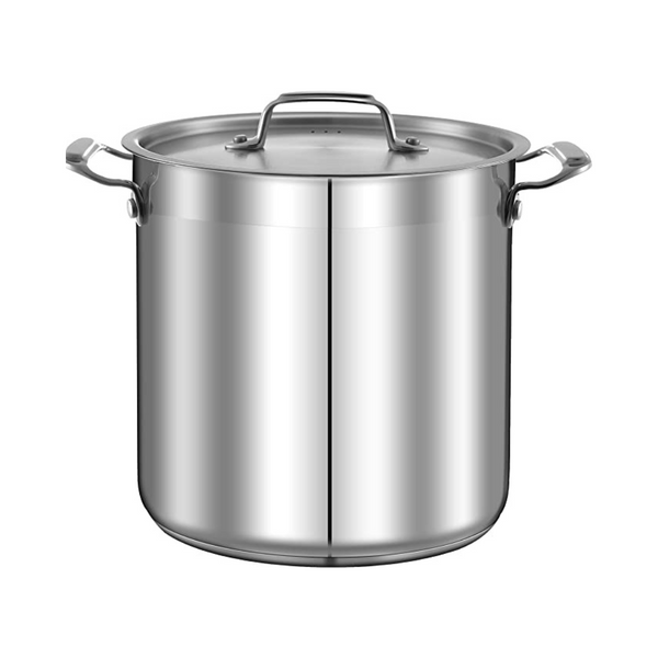 Olla sopera de acero inoxidable Nutrichef de 16 cuartos