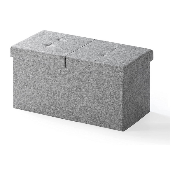 Otomana de almacenamiento de 30" con tapa elevable inteligente