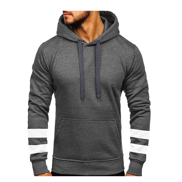 Men's Long Sleeve Fleece Hoodies (7 Colors)