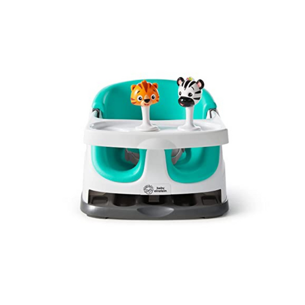 Asiento elevador multiusos para alimentación y actividad en el suelo Baby Einstein