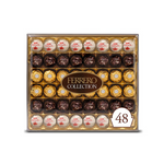 48 Ferrero Collection Premium Gourmet Assorted Hazelnut Milk Chocolate