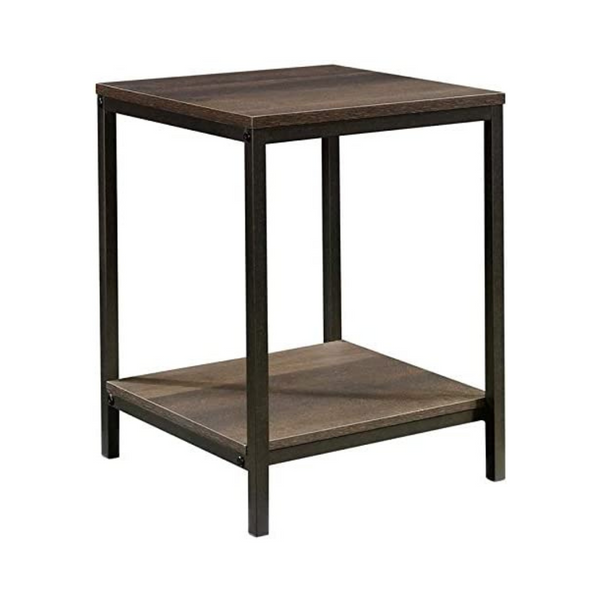 Sauder North Avenue Side Table, Smoked Oak finish