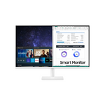 Samsung 27" M50B FHD Smart Computer Monitor w/ Streaming TV (White)