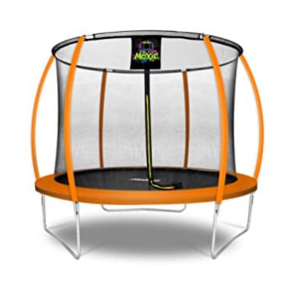 Moxie Pumpkin-Shaped Outdoor Trampoline Set
