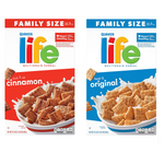 Cajas Familiares De Cereales Life Original, Canela Y Chocolate A La Venta