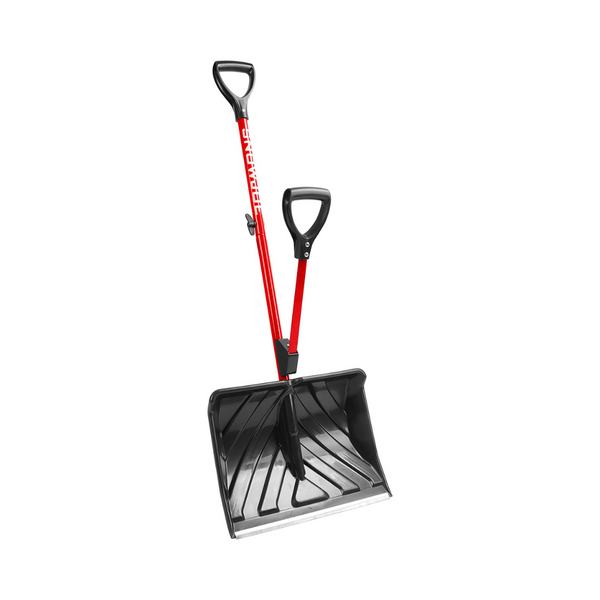 Pala quitanieves Snow Joe Red Shovelution de 18 pulgadas