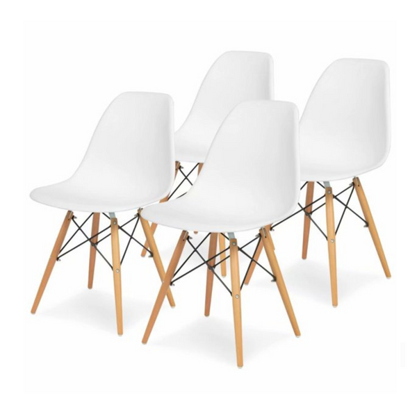 Set of 4 Mid Century Modern Dining Chairs