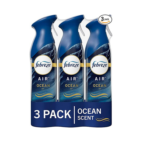Pack of 3 Febreze Air Effects Ocean Scent Air Fresheners