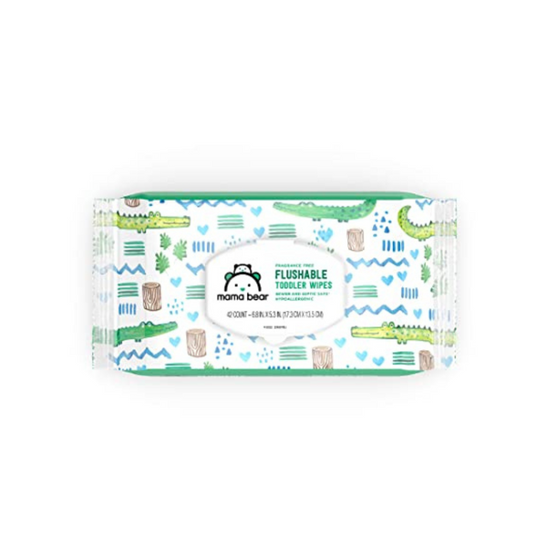 336 Toallitas higiénicas para niños pequeños, desechables y sin fragancia, Mama Bear