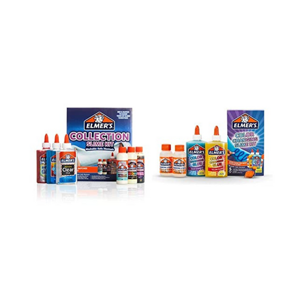 Elmer’s Collection Slime Kit & Elmer’s Supplies & Color Changing Slime Kit