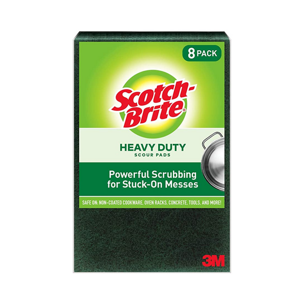 8 estropajos Scotch-Brite resistentes y grandes