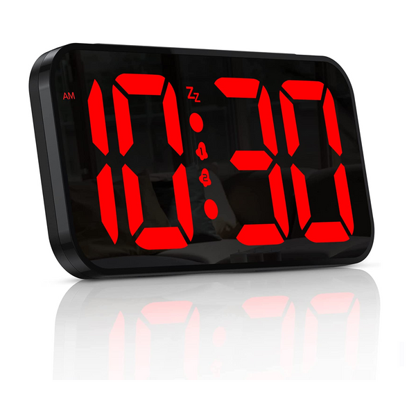 Large Display Alarm Clock with Dimmer