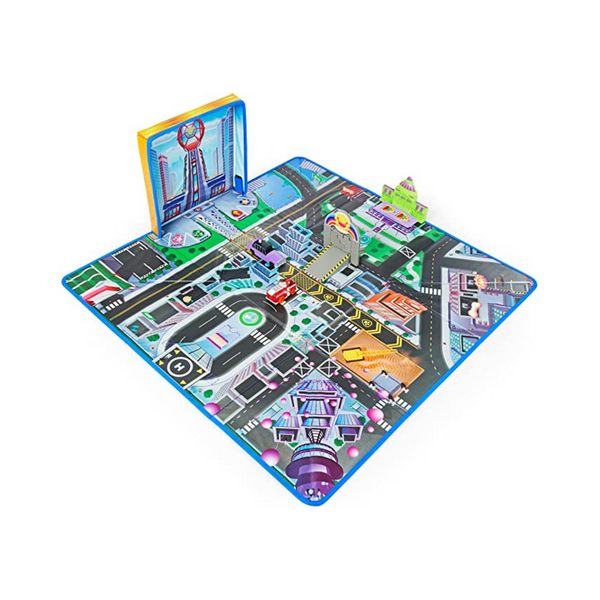 Paw Patrol, juego de alfombrillas de juego de película True Metal Adventure City
