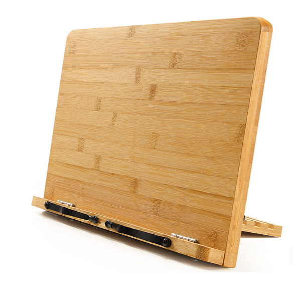 Large Bamboo Shtender And Book Stand
