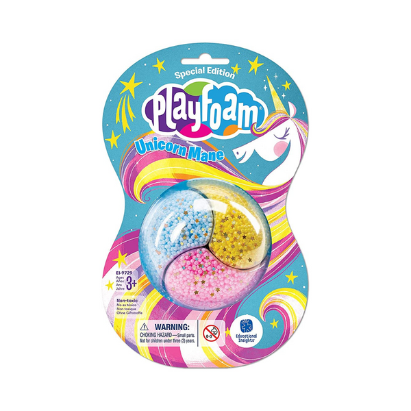 12 Packs of Educational Insights Playfoam Limited Edition Unicorn Mane Jumbo Pods