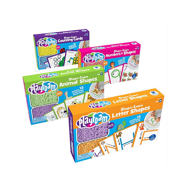 4 paquetes de Educational Insights Playfoam Shape &amp; Learn