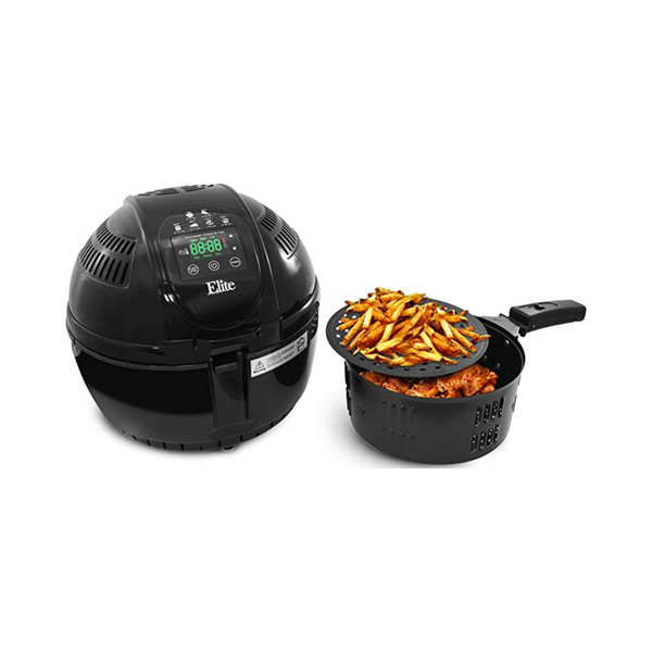Elite Gourmet 3.5-Qt. Dual Layer Digital Air Fryer