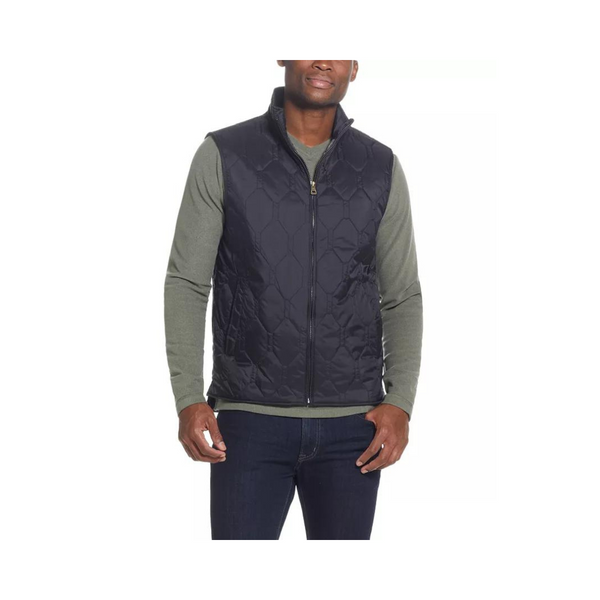 Weatherproof Vintage Men's Lightweight Hexagon Quilted Vest