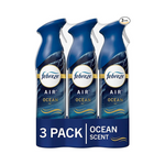 3-Pack Febreze Air Effects Ocean Scent Air Freshener