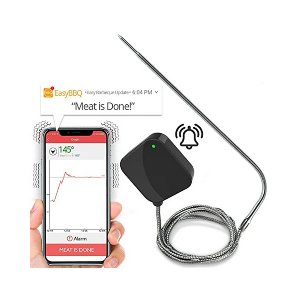 NutriChef Smart Bluetooth BBQ Grill Thermometer