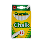 Crayola White Chalk 12 Count