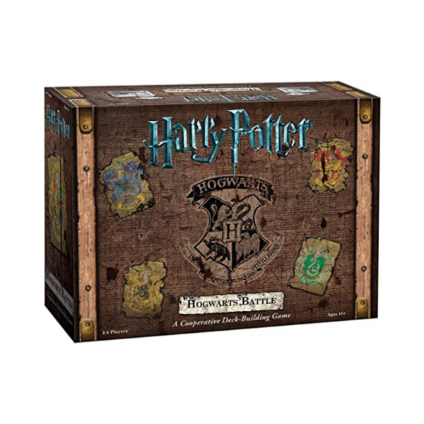 Juego de cartas de construcción de mazos cooperativos de batalla de Harry Potter Hogwarts