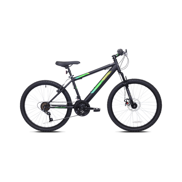 Kent 24" Northpoint Boy's Mountain Bike, Black/Green