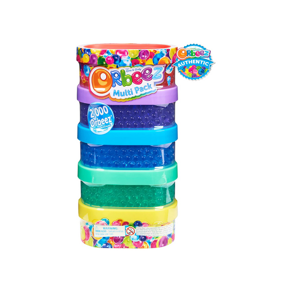Multipack Orbeez con 2000 perlas de agua