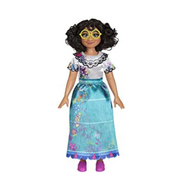 Muñeca de moda Disney Encanto Mirabel con vestido, zapatos y gafas