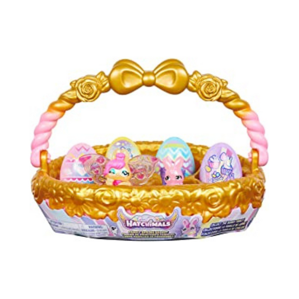 Hatchimals CollEGGtibles, Bunny Family Spring Basket